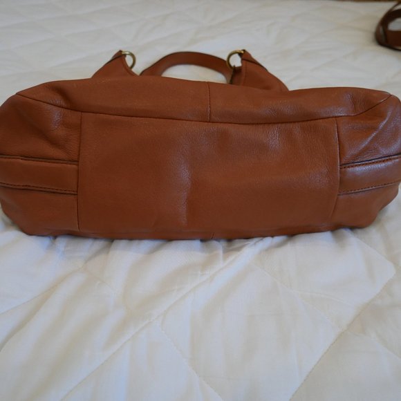 Coach Tan Leather Handbag - Picture 7 of 10